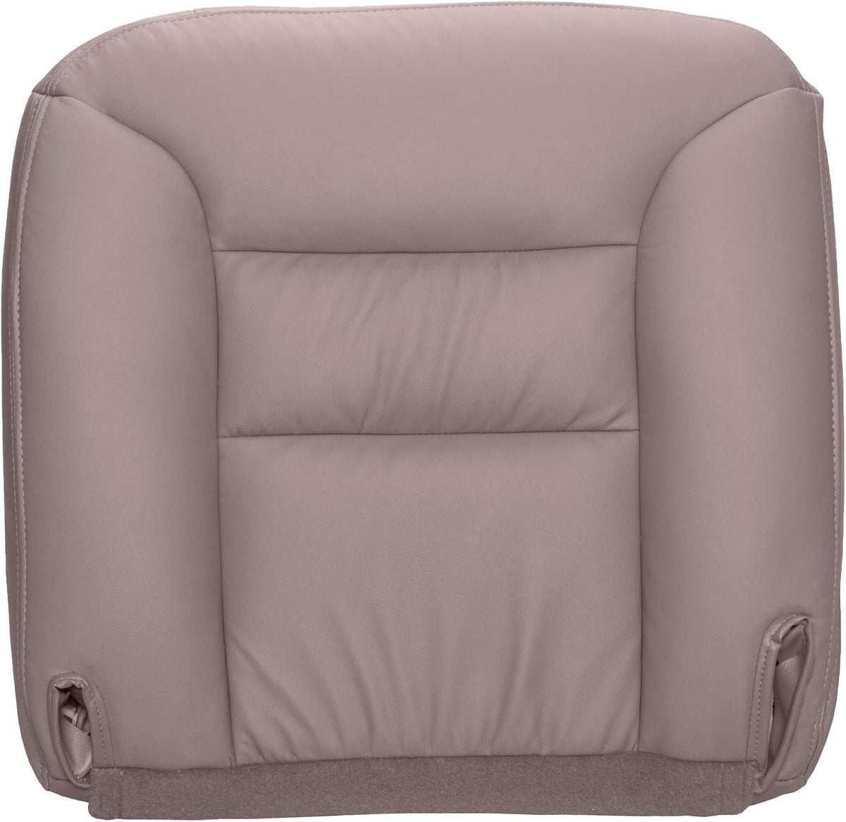 Passenger Bucket Seat Bottom Leather Replacement Cover, Medium Neutral Tan, Pack of 2 M75477