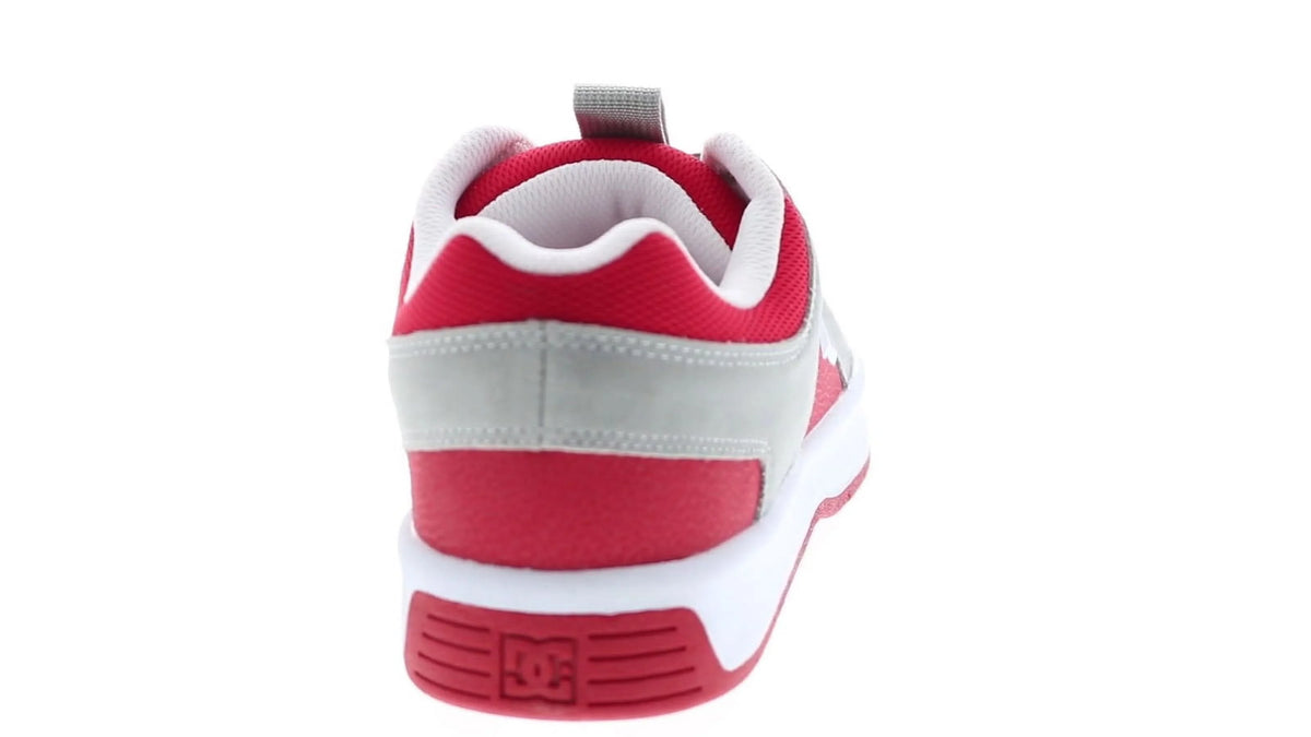 Grey Red Casual Skate Shoe W909046