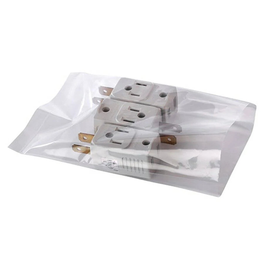 2 mil Clear Layflat Poly Bags 10 x 24, 1000/Case N79277