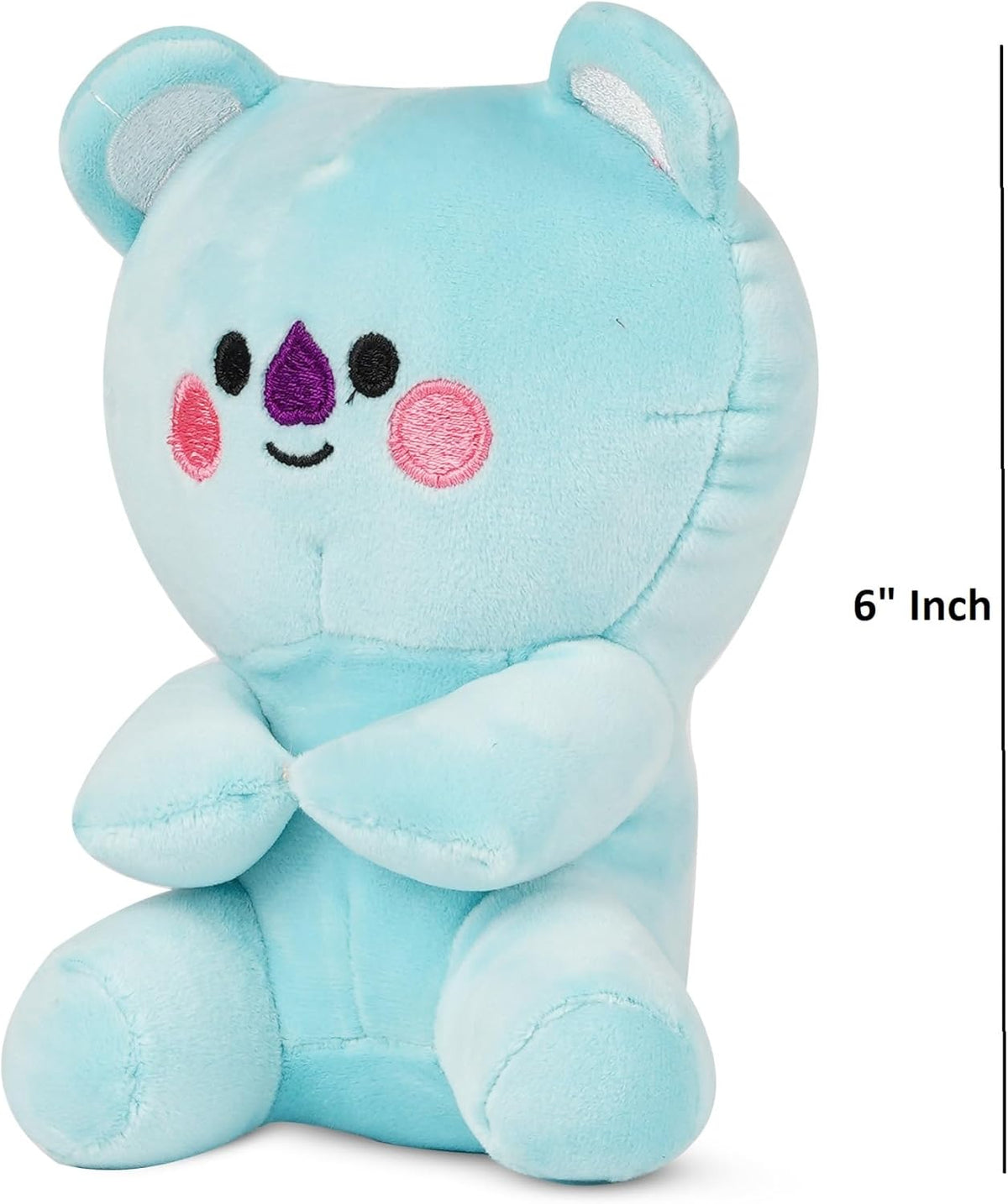 Pack of 6 Stuffed Plush Toys (6 Inch Each) O451126