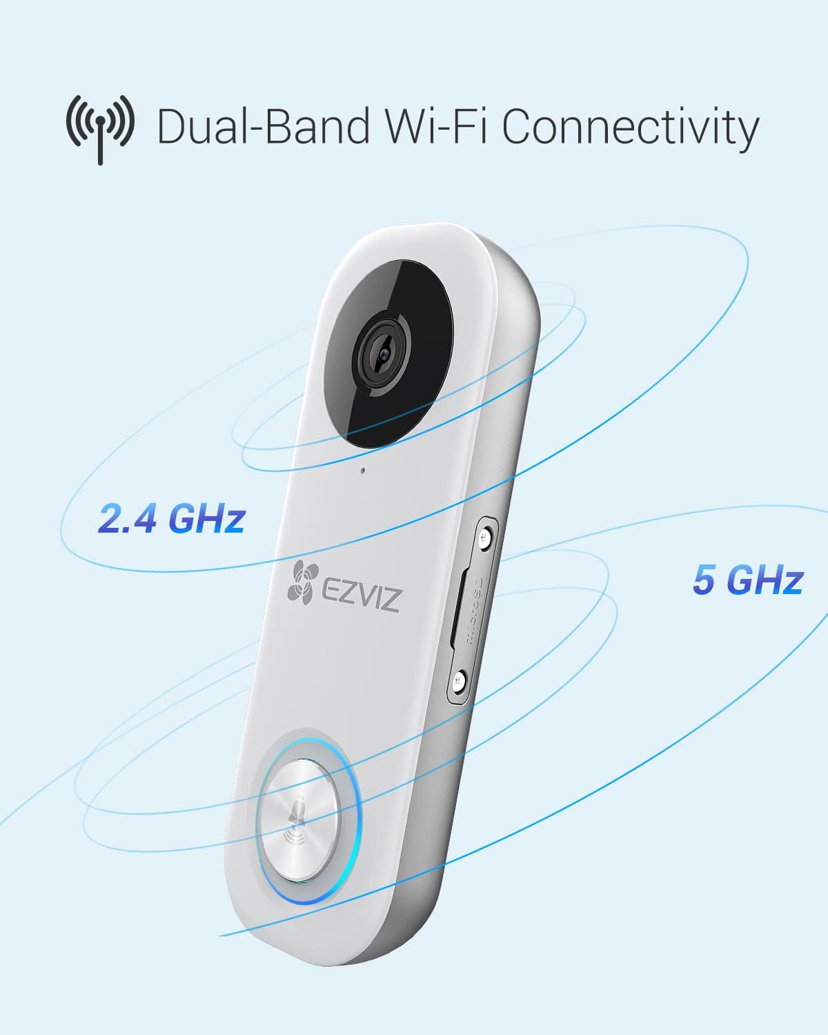 1080P Video Doorbell Camera with 2-Way Audio Q660693