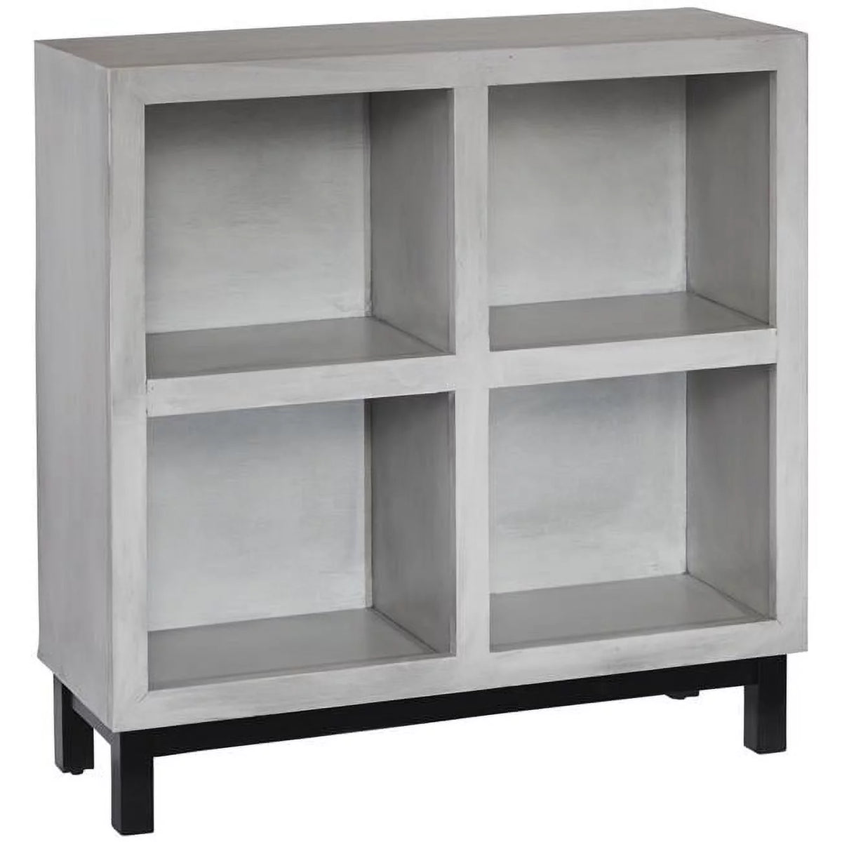 Gray Wood Accent Bookcase Y21608