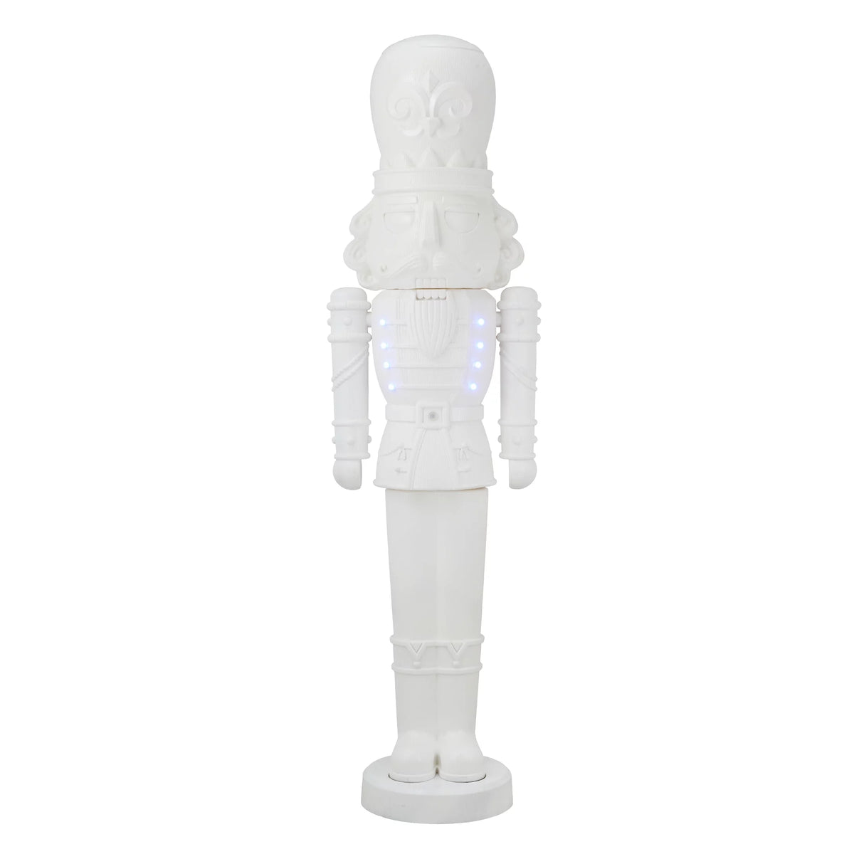 White 75" Nutcracker Christmas Decoration N489056