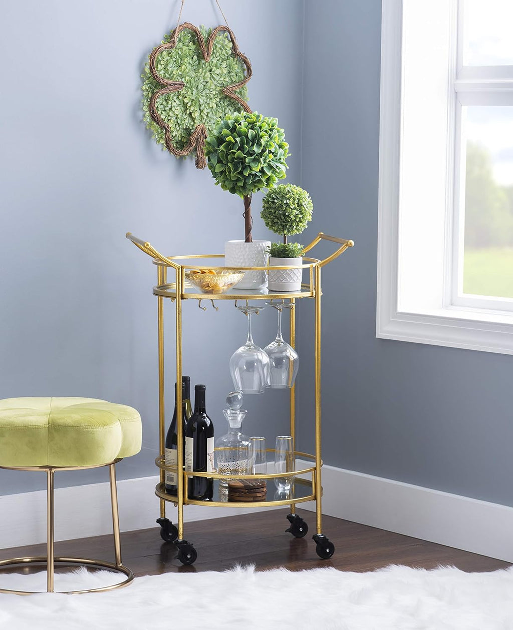 Round Bar Cart A7979