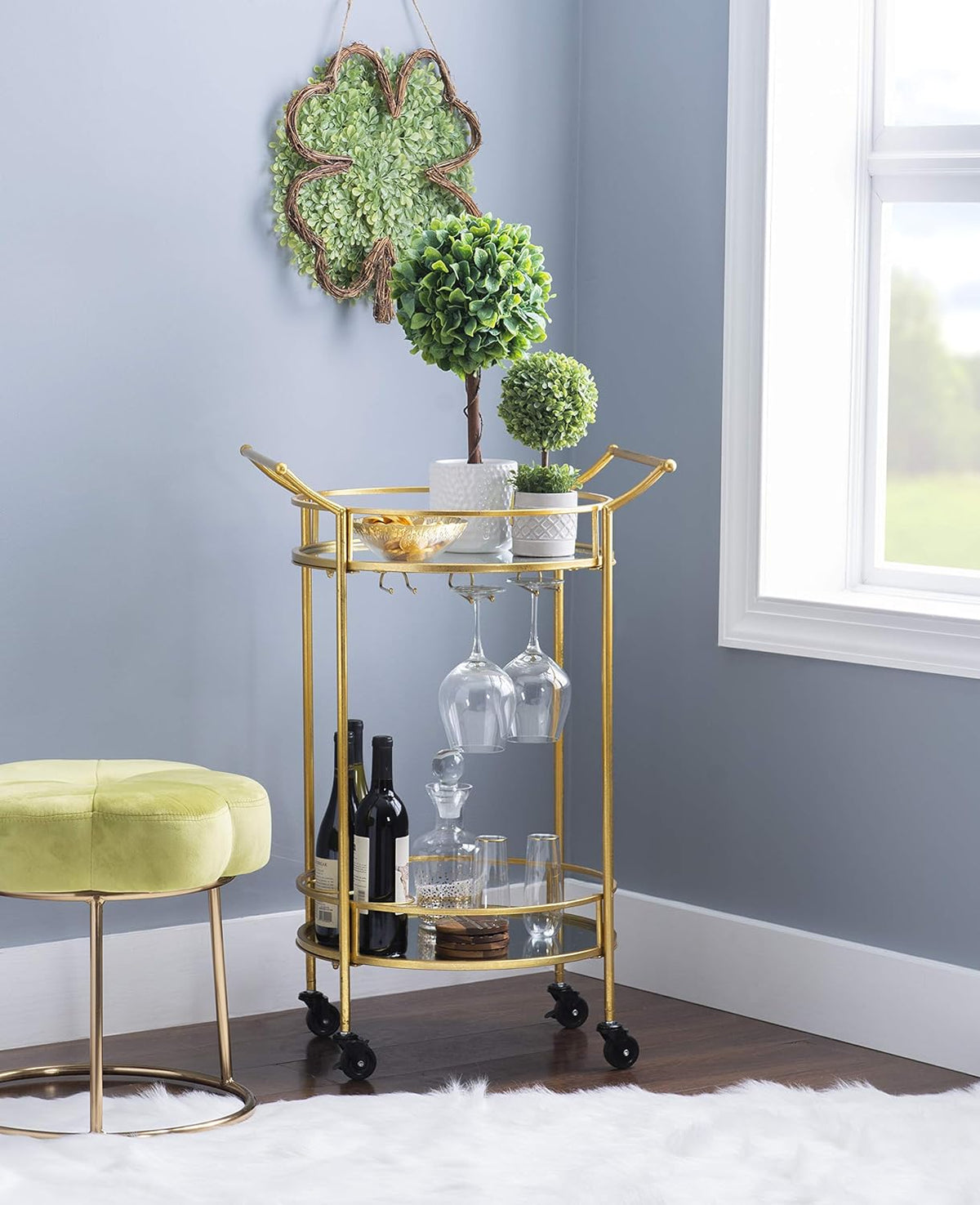 Round Bar Cart A7979