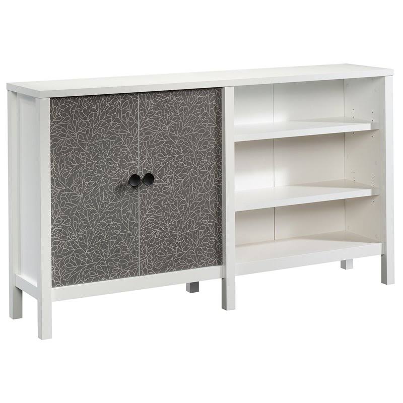 Soft White Wood TV Stand Cabinet K657