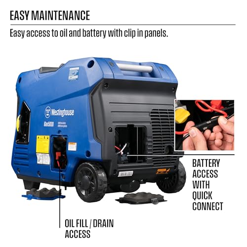 5000 Peak Watt Portable Inverter Generator G54994