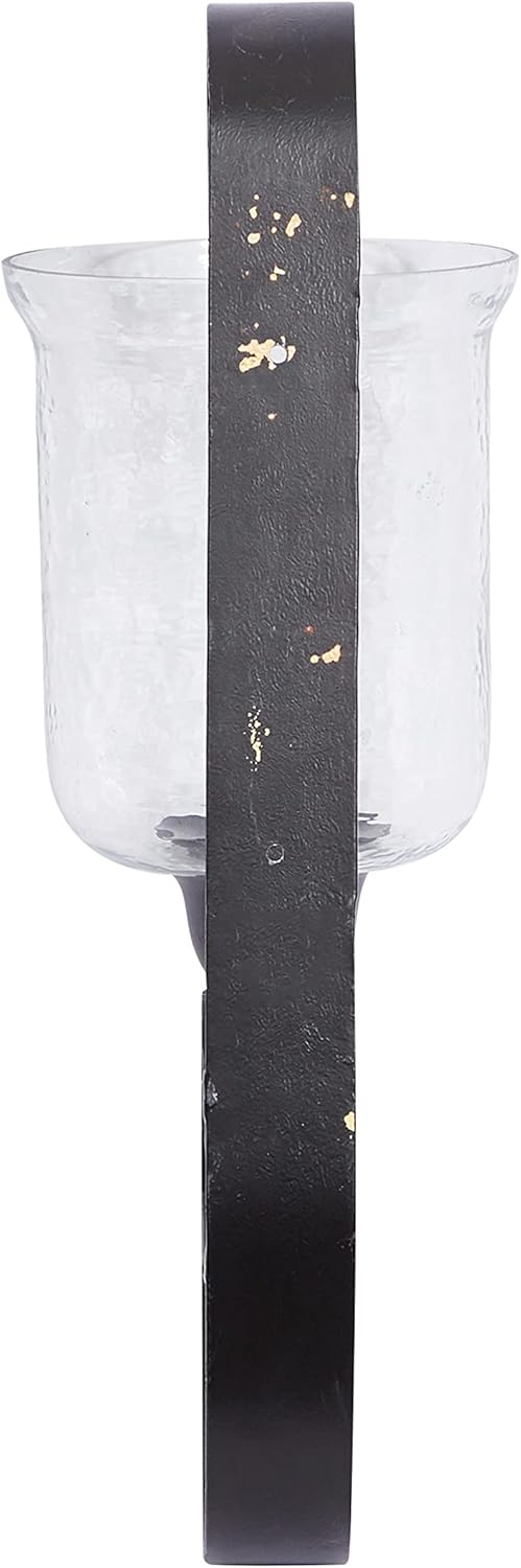 Metal Glass Wall Hurricane D45027