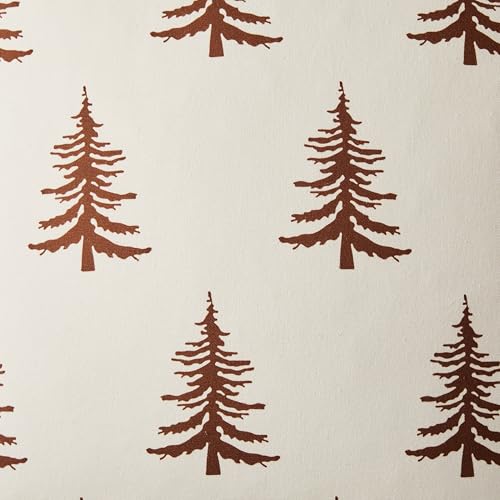 Cotton Christmas Pillow Covers Set of 2, 18x18 Inch Green Q757551