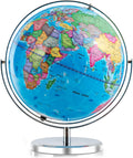 13” Desktop Geographic Globe with LED Light U750
