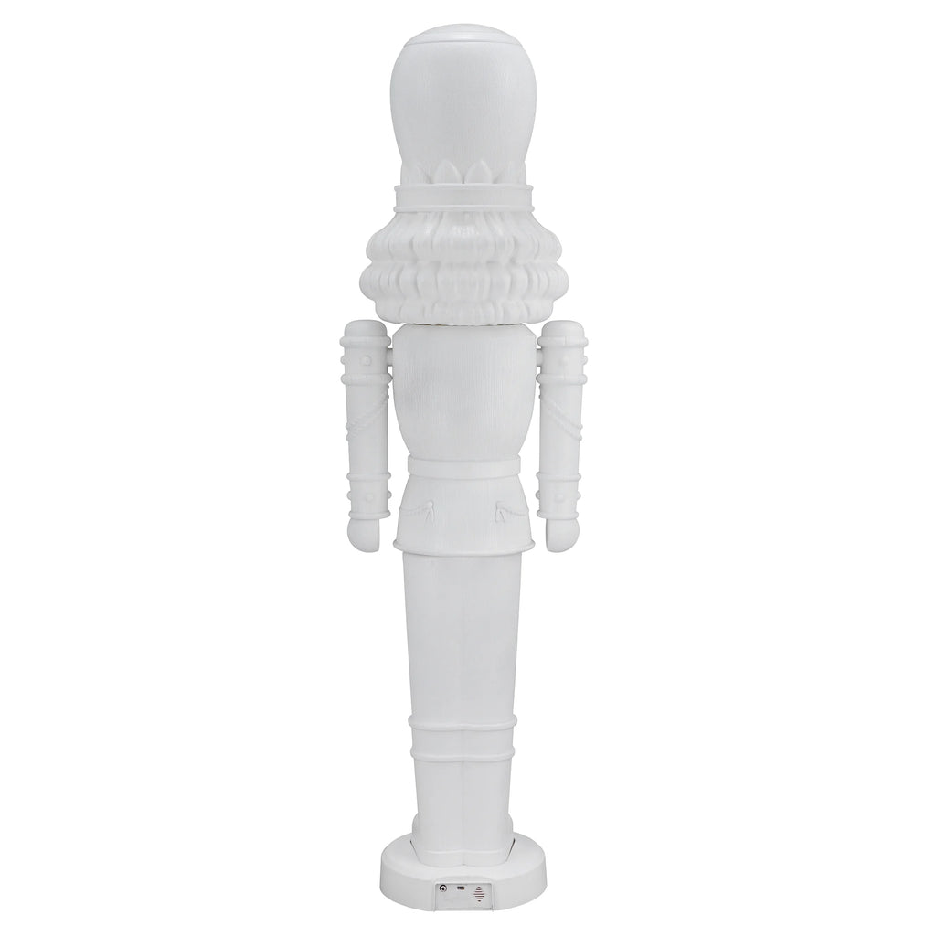 White 75" Nutcracker Christmas Decoration N489056
