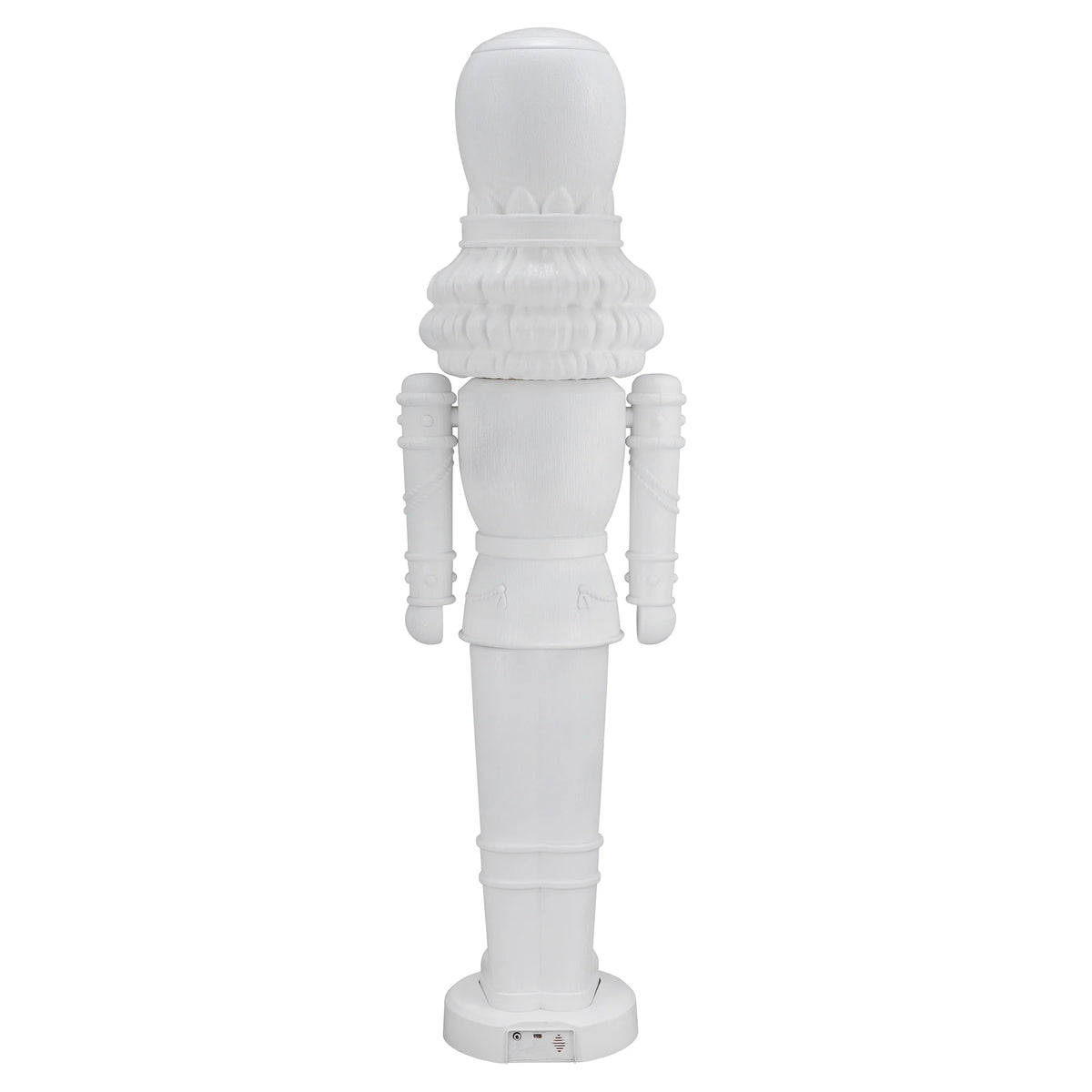 White 75" Nutcracker Christmas Decoration N489056