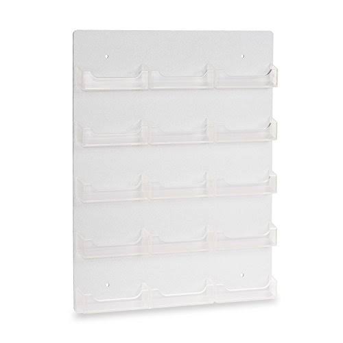 15 Pocket Wall Mount Business Card Holder Display A194994