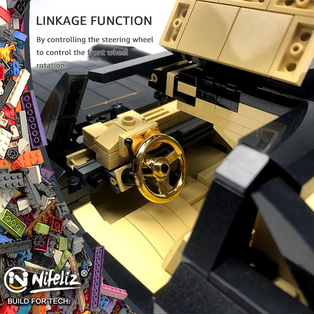 1:14 Scale Sports Car Building Blocks Set 886 Pcs Pack of 2 P750579