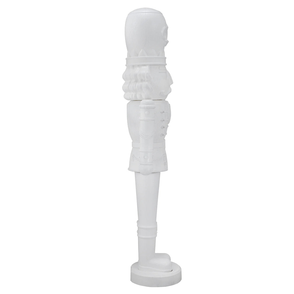 White 75" Nutcracker Christmas Decoration N489056