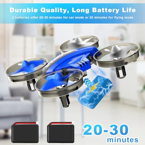 Mini Drone 2 in 1 Toy with 2 Batteries Z450931