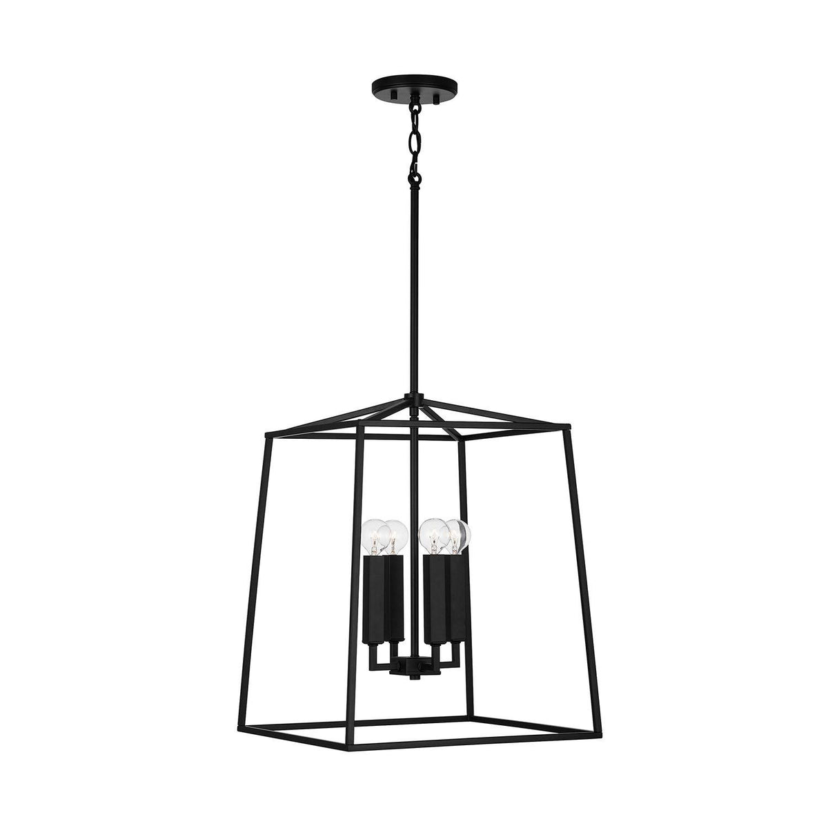 4 Light Foyer Matte Black R110087
