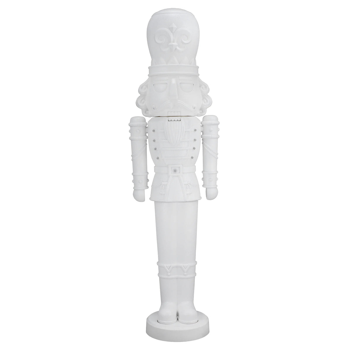 White 75" Nutcracker Christmas Decoration N489056