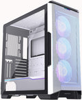 White ATX Mid-Tower Mesh Case with Tempered Glass W1649