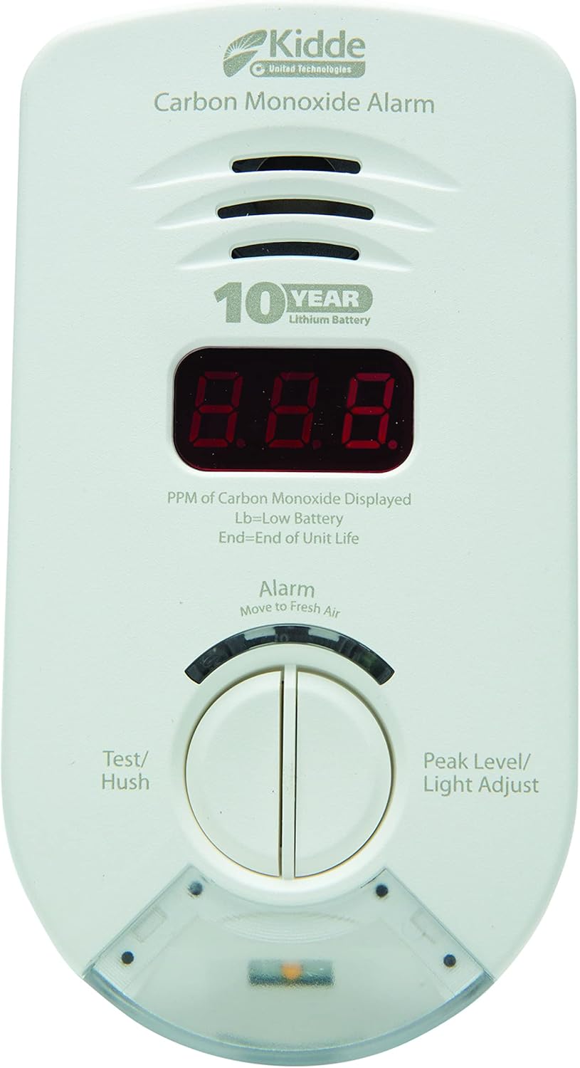 Carbon Monoxide Detector with Digital Display T915