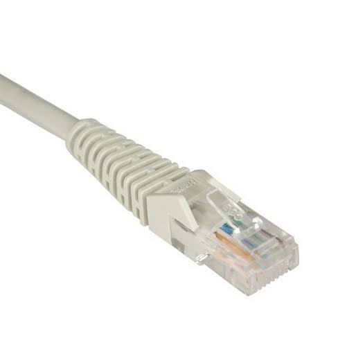 Cat5e Snagless Molded Patch Cable RJ45 M M Gray 200-ft X5559