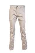 Brown Slim Chinos C3206