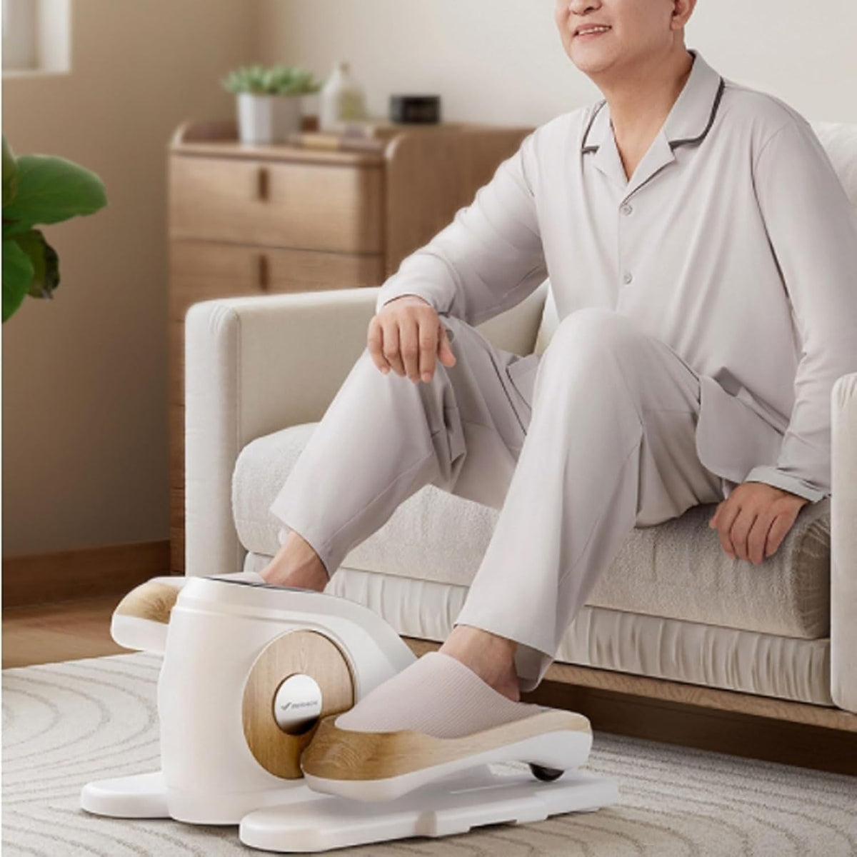 Under Desk Electric Elliptical Foot Pedal Exerciser A5077