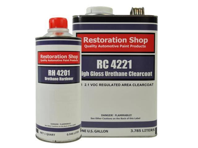 Frost Blue Metallic Low VOC Urethane Basecoat Clearcoat Car Auto Paint Medium Gallon Kit F692