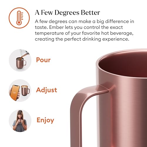 Black 14 Oz Heated Coffee Mug L26141