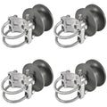 Nylon Sliding Gate Rollers for Round Post, Pack of 4 B215946