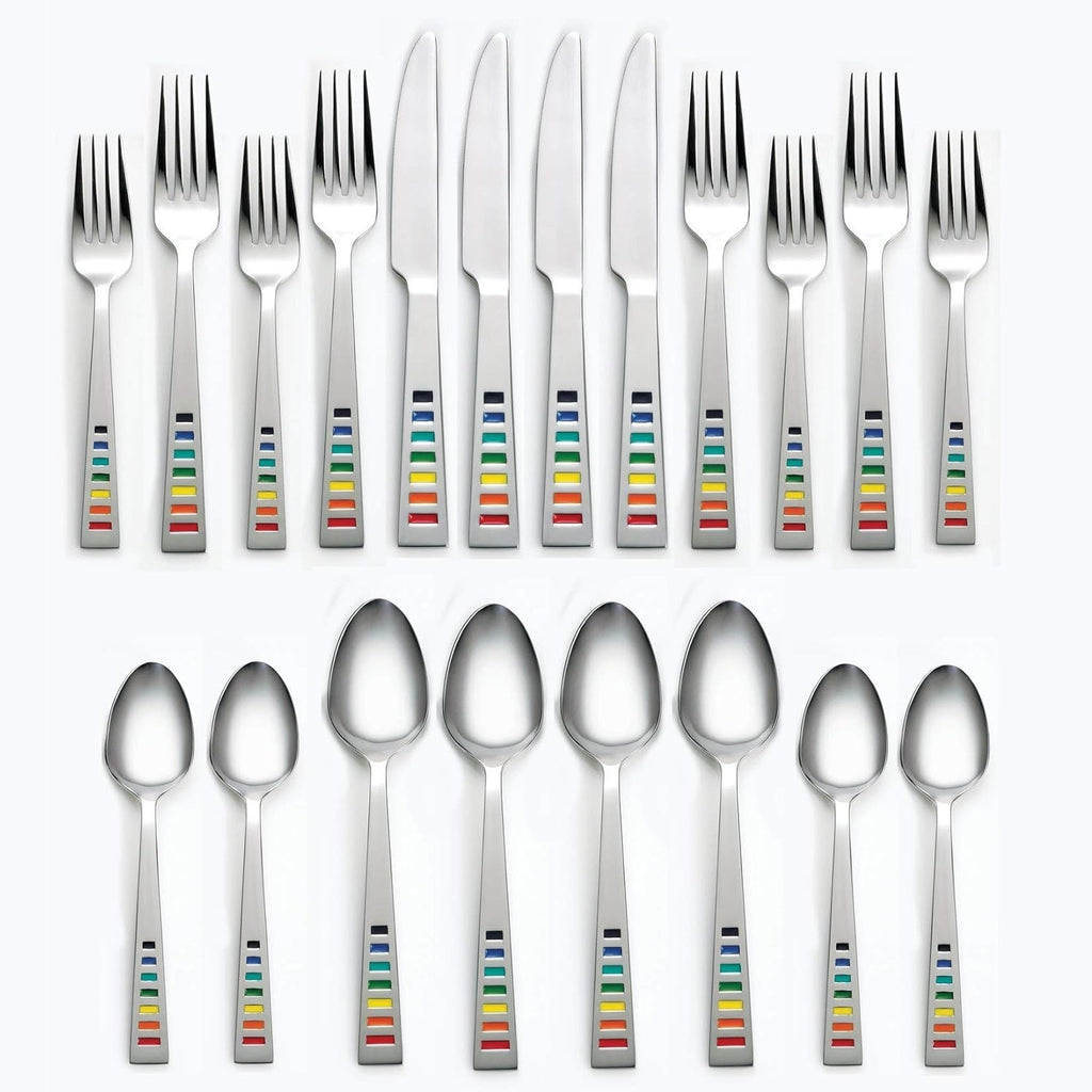 20pc Stainless Steel Flatware Set J70009