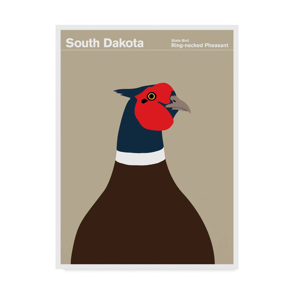 South Dakota Pheasant Canvas Art L9437