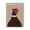 South Dakota Pheasant Canvas Art L9437
