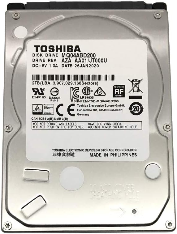 2TB 5400RPM 16MB Cache SATA 6Gb/s 2.5in Internal Hard Drive X15442