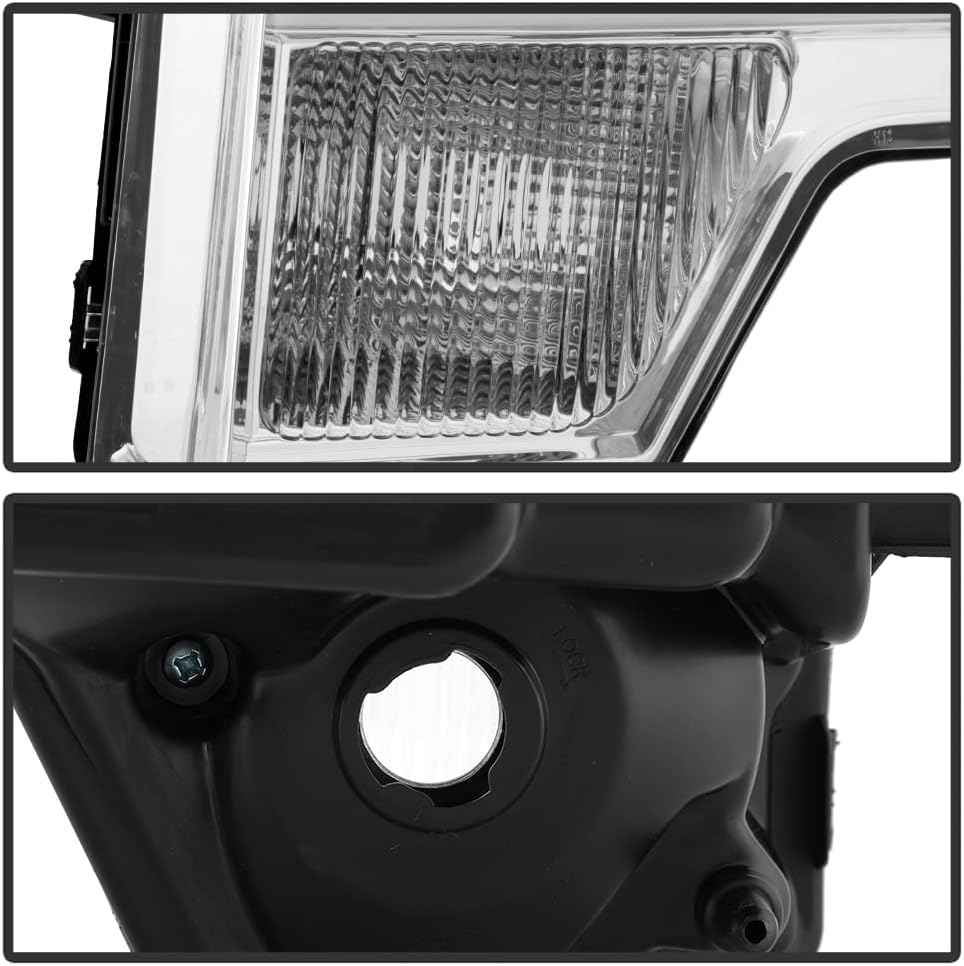 Chrome Housing Projector Headlights Driver + Passenger Side B634