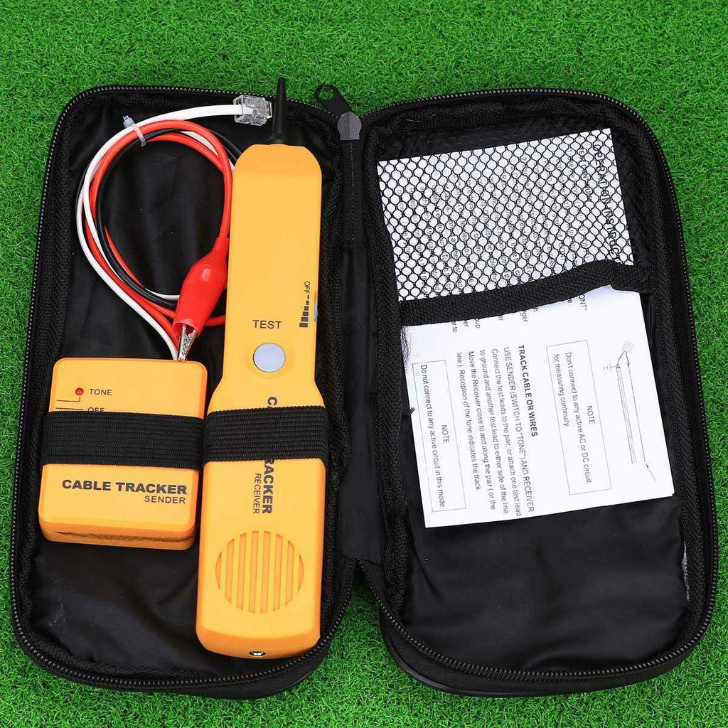 Cable Finder Tone Generator Probe Tracer RJ11 Wire Tracker Network Tester Kit G86844