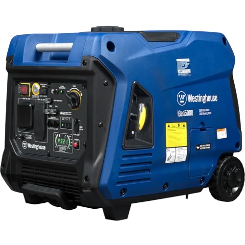5000 Peak Watt Portable Inverter Generator G54994