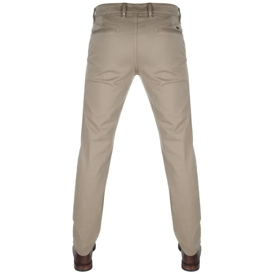 Brown Slim Chinos C3206