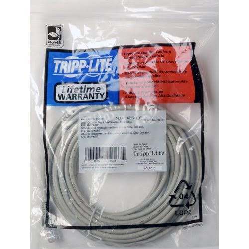 Cat5e Snagless Molded Patch Cable RJ45 M M Gray 200-ft X5559