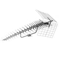 Uni-Directional UHF Outdoor TV Antenna, 70 Mile Range U694