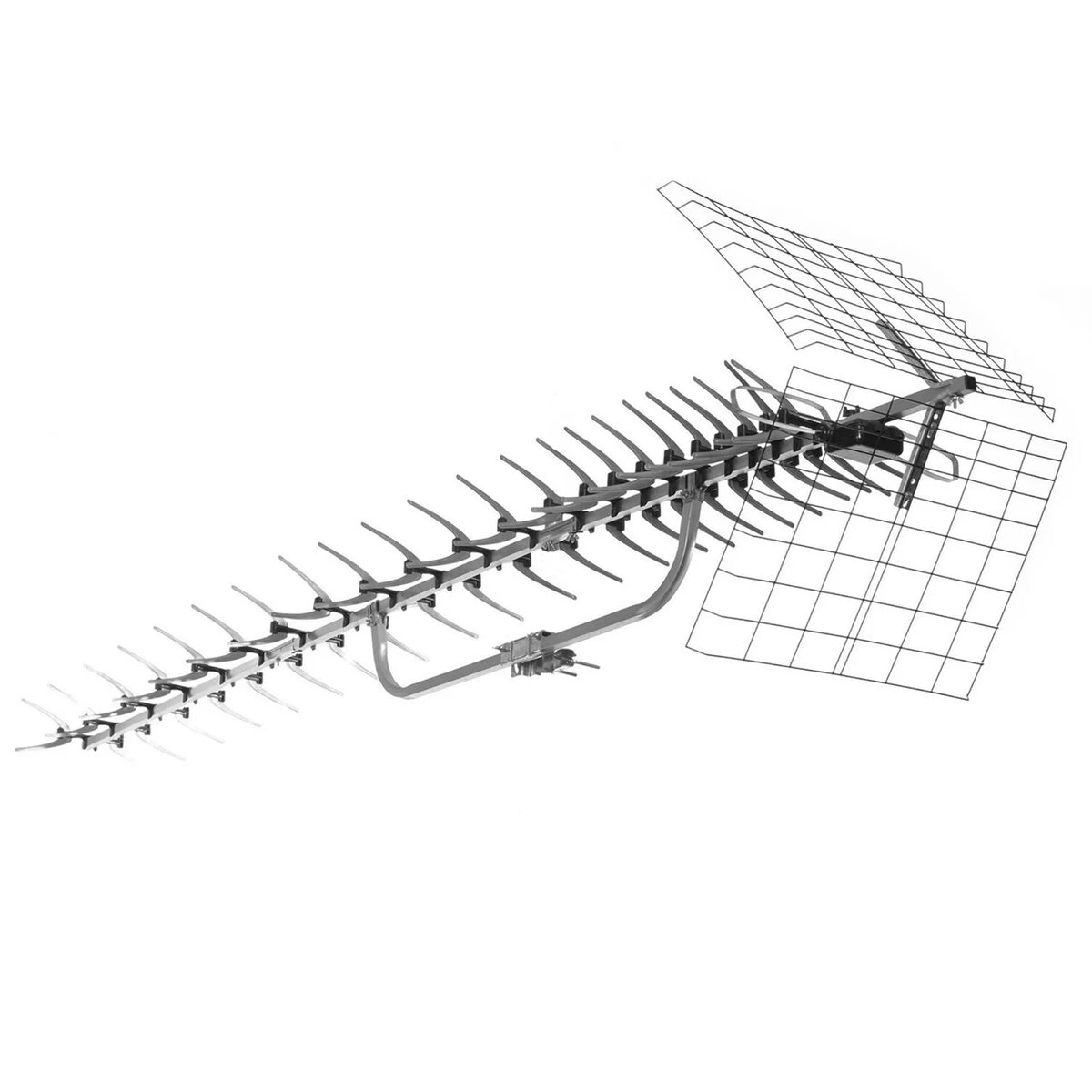 Uni-Directional UHF Outdoor TV Antenna, 70 Mile Range U694