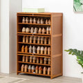 Bamboo Shoe Storage Cabinet with Flip Door R821408