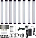 LED Under Cabinet Lighting Kit, Plug in Strip Lights with Dimmer Switch C337