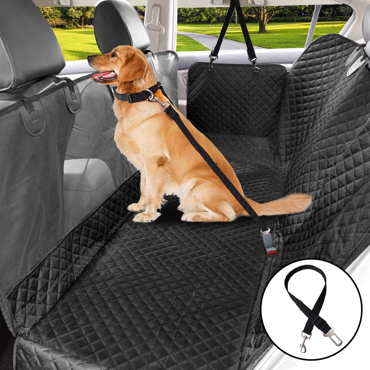 Waterproof Scratch Proof 600D Oxford Dog Car Seat Cover C87290