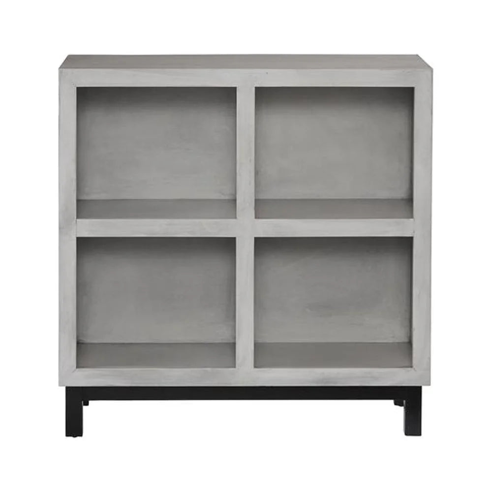 Gray Wood Accent Bookcase Y21608