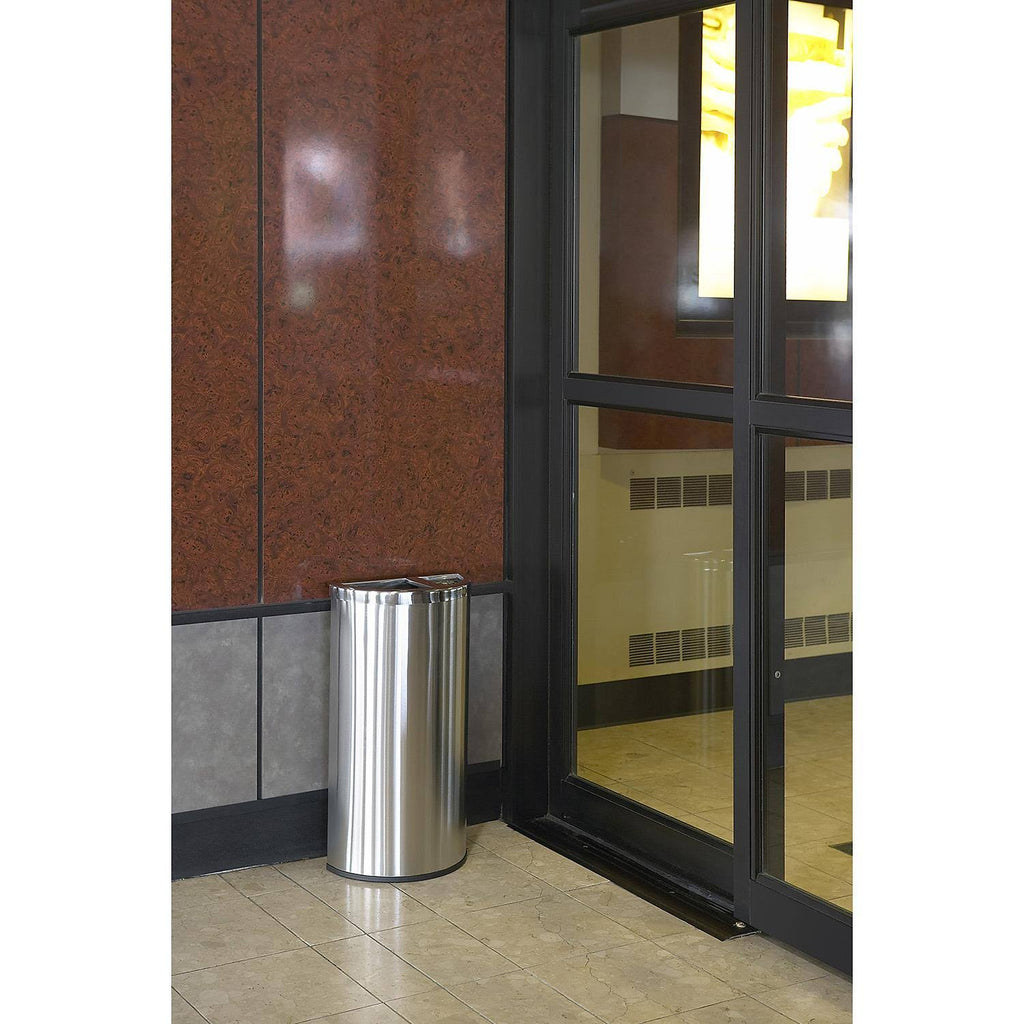 8 Gallon Stainless Steel Trash Can G35415