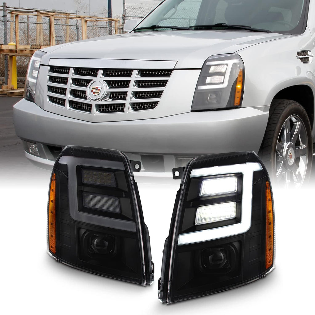 Chrome Housing LED Projector Headlight F650
