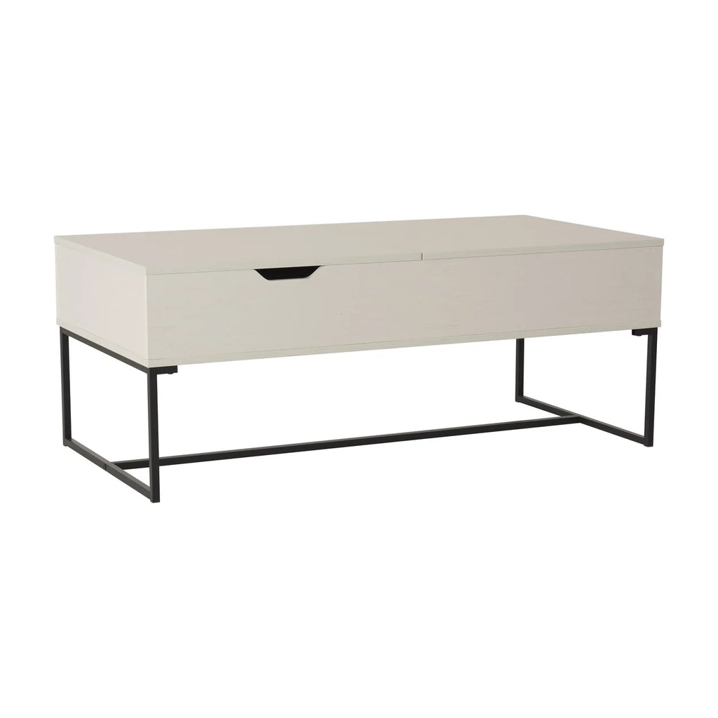 White Half Lift Top Coffee Table L460155