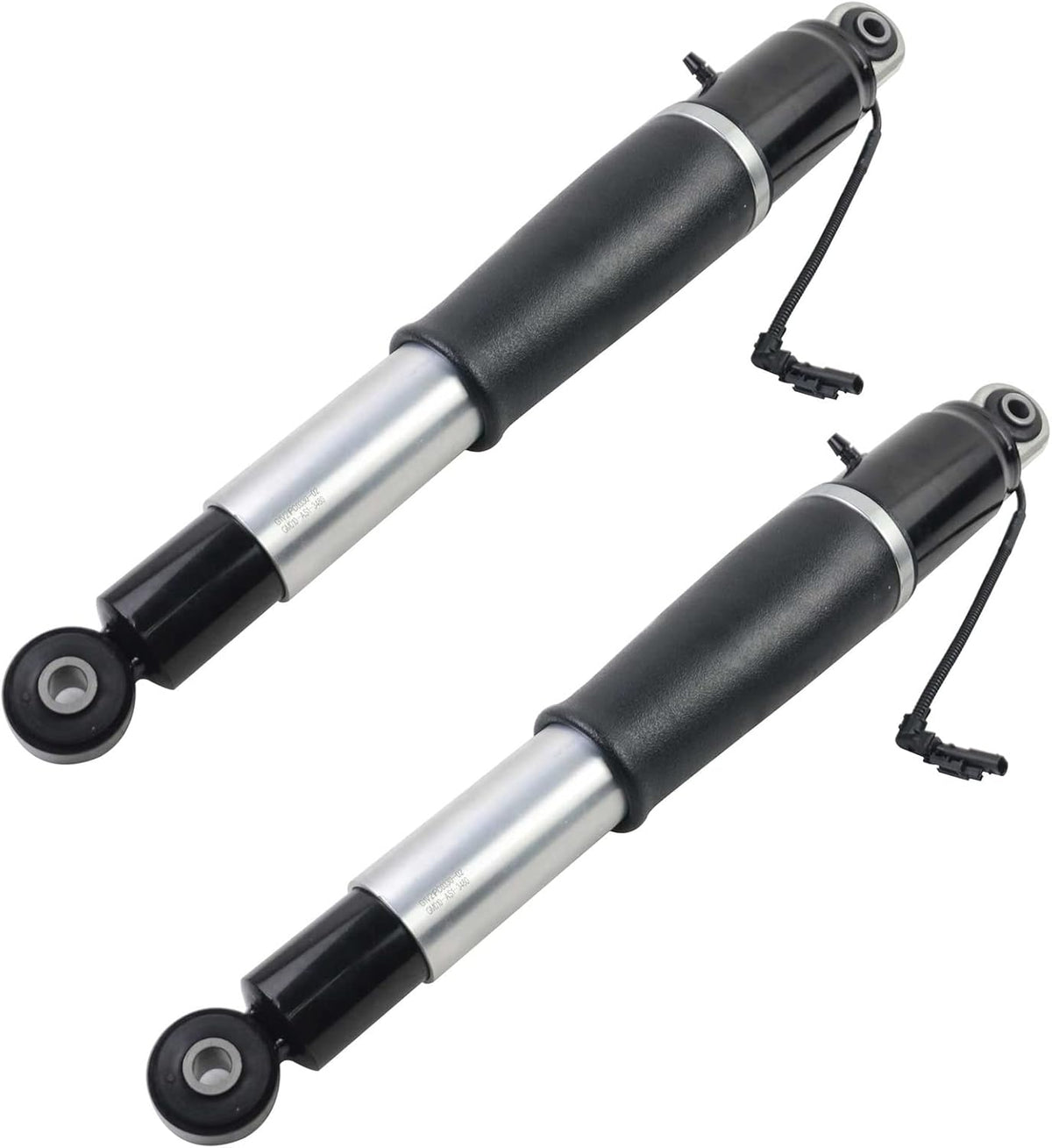 Pair Rear Air Shock Absorber Adjustable Air Shocks and Struts O219297