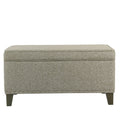 Large Storage Bench with Nailhead Trim E3638
